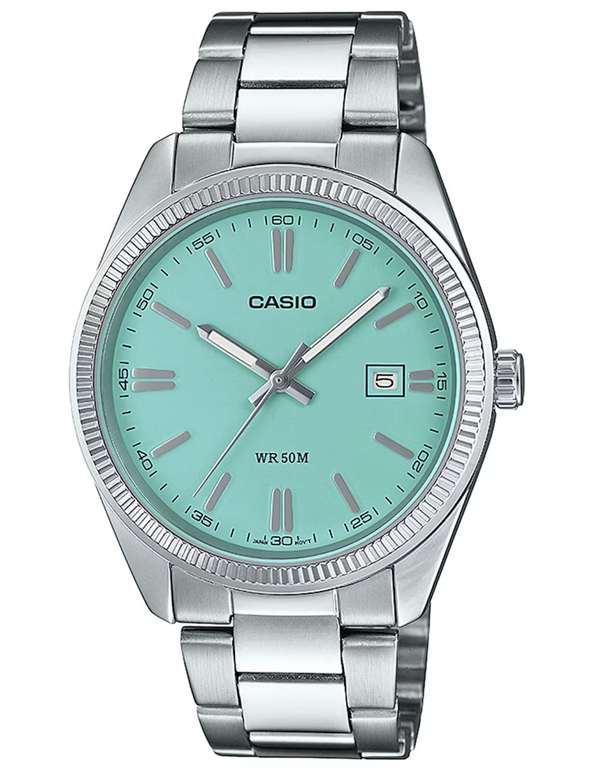 Casio MTP-1302PD-2A2VEF "Tiffany Blue" watch W/Code