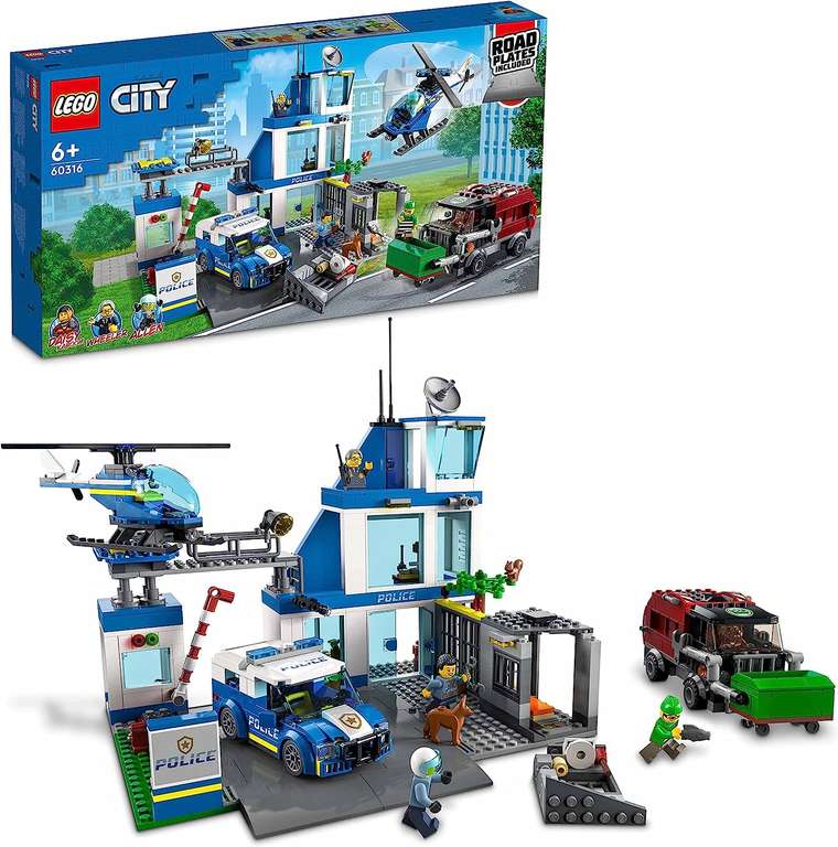 LEGO 60316 City Police Station - £37.89 @ Amazon (Prime Exclusive Deal)