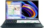 ASUS ZenBook Duo Intel Core i5 16GB RAM 512GB SSD 14" TouchScreen Laptop £699.99 @ Box