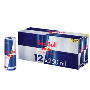 Red Bull Energy 12 x 250ml (£8.29 S&S)