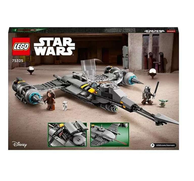 Lego star wars The Mandalorian’s grogu N-1 Starfighter 75325 + minifigures. Free local click & collect