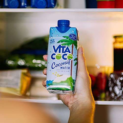 Vita Coco Pure Coconut Water 12x330ml - £12/£9 With Subscribe & Save + Voucher @ Amazon