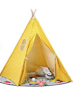 Kids Canvas Teepee Tent Play House Delivered by Living and Home