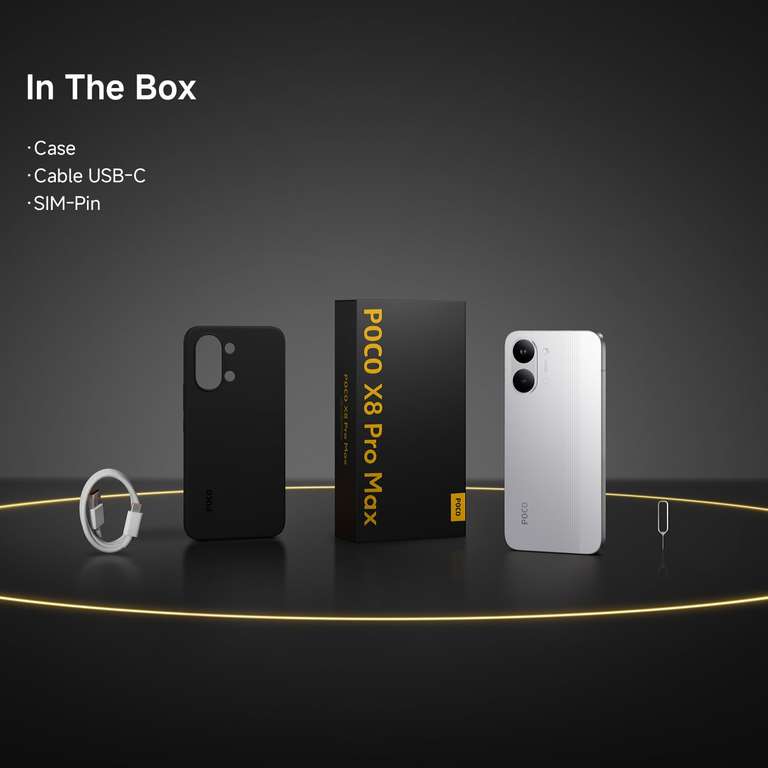 POCO X8 Pro Max 12+256 GB Dimensity 9500s 8500mAh Blue £399.00 at