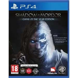 Middle-earth: Shadow Of Mordor: Game of the Year Edition (PS4) pre-owned £3.50 with code @ Music Magpie