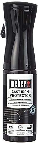 Weber Cast Iron Protector Spray For BBQ Grill Grates & Other Accessories 200ml Good / Very Good £6.08 / Like New £6.18 - Amazon Warehouse
