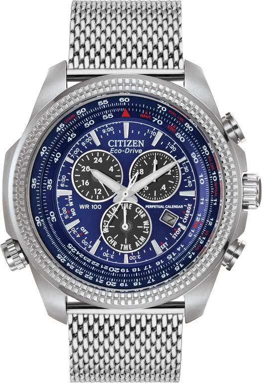Citizen Eco-Drive Men's Stainless Steel Watch - £209.99 + Free Click and Collect @ Argos