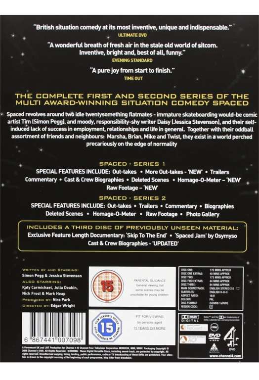 Spaced - Defenitive Collectors Edition dvd Pre-owned £2 with free click and collect @ CeX