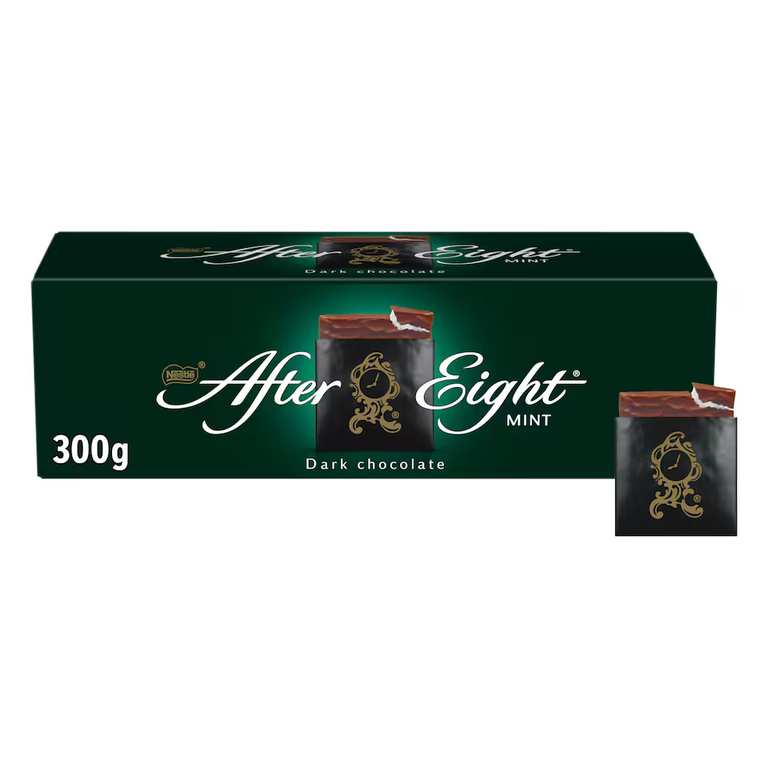 After Eight Dark Mint Chocolate Box 300g (Clubcard Price)