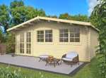 Truus Log Cabin 6.0m x 5.0m - 45mm Logs (Free Delivery Zone One / £80 Delivery Zone Two)