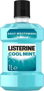 Listerine Cool Mint Mouthwash, 1L - £3.89 (15% S&S - £3.31 / possible 15% voucher - £2.73) @ Amazon