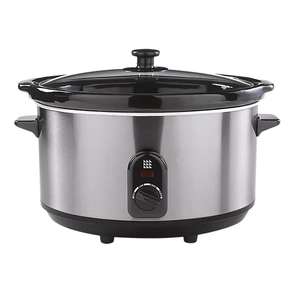 Lakeland 6L Slow Cooker 3 Heat Settings Encircling Element 3 Yr Warranty (+ Potential 15% Discount + 5% Student Beans Discount + Blue Light)