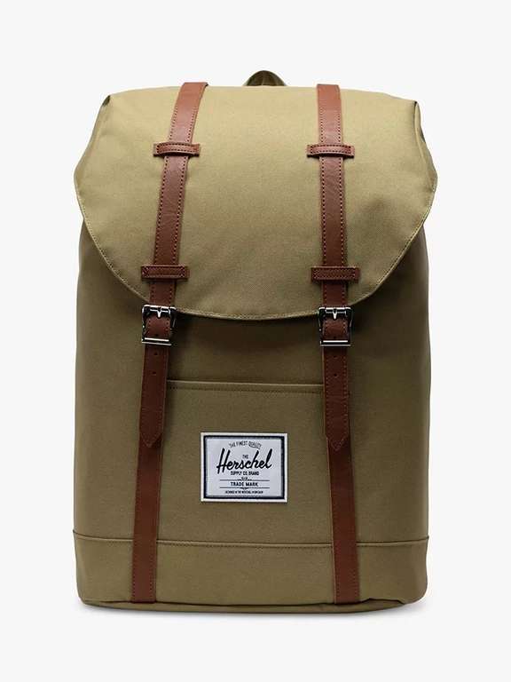 Herschel Retreat Backpack - 19.5L (Various colours available) - £45 free Click & Collect @ John Lewis & Partners