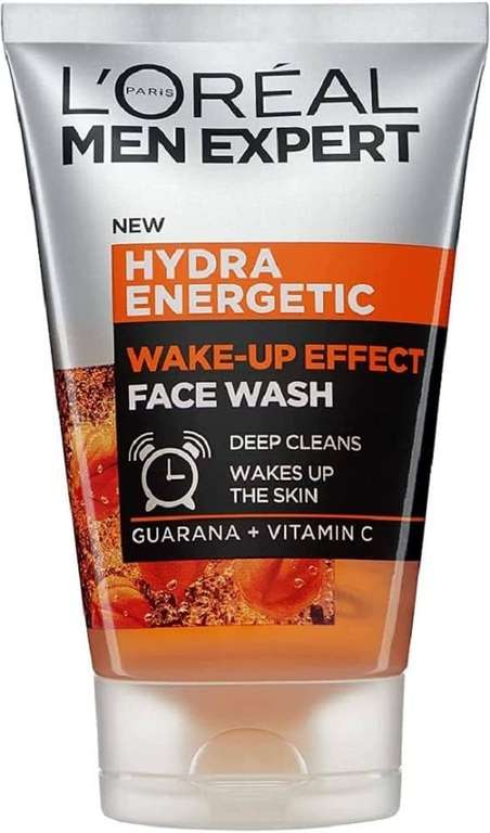 L'Oreal Men Expert Hydra Energetic Face Wash 100ml: £1.99 (Online only & Free Store Collection, Depending On Stock) @ Superdrug