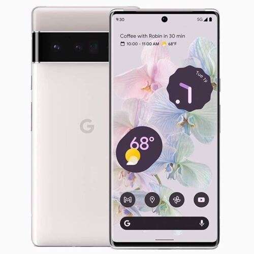 Google Pixel 6 Pro GLUOG 128GB Smartphone Cloudy White Unlocked VERY GOOD Refurbished £303.99 @ idoodirect eBay