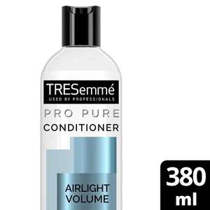 Tresemme Pro Pure Airlight Volume Conditioner 380Ml (Buy 1 Get 1 Free) £1.50 + Free Click & Collect @ Superdrug