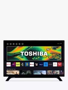 Toshiba 32WV2353DB (2023) LED HDR HD Ready 720p Smart TV, 32 inch with Freeview Play, Black + 5 year warranty (W/Member Code)