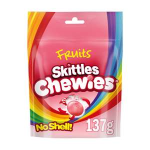 Skittles Chewies 137g - 50p in-store @ Asda Bishopbriggs