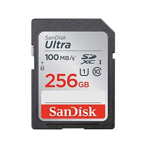 SanDisk Ultra 256 GB SDXC Memory Card up to 100MB/s, Class 10 UHS-I sold by SD Card Express FBA