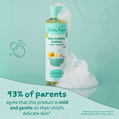 Childs Farm | Baby Bedtime Bubble Bath 250ml £2.85 or £2.57 with subscribe and save @ Amazon