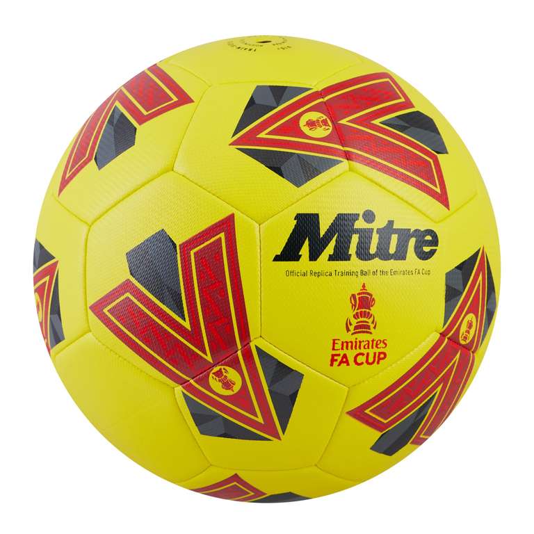 Mitre Training FA Cup Football, High Performance Training Ball