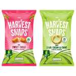Harvest Snaps Thai Sweet Chilli / Sour Cream & Chives Crunchy Lentil Rings 6 Pack
