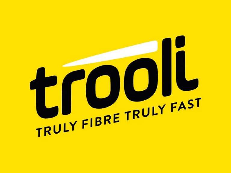 Trooli 300Mb broadband (selected areas) £25pm/24m + First 6 months free + £59 Topcashback = £450 ( £16.30pm effective cost) @ TCB / Trooli