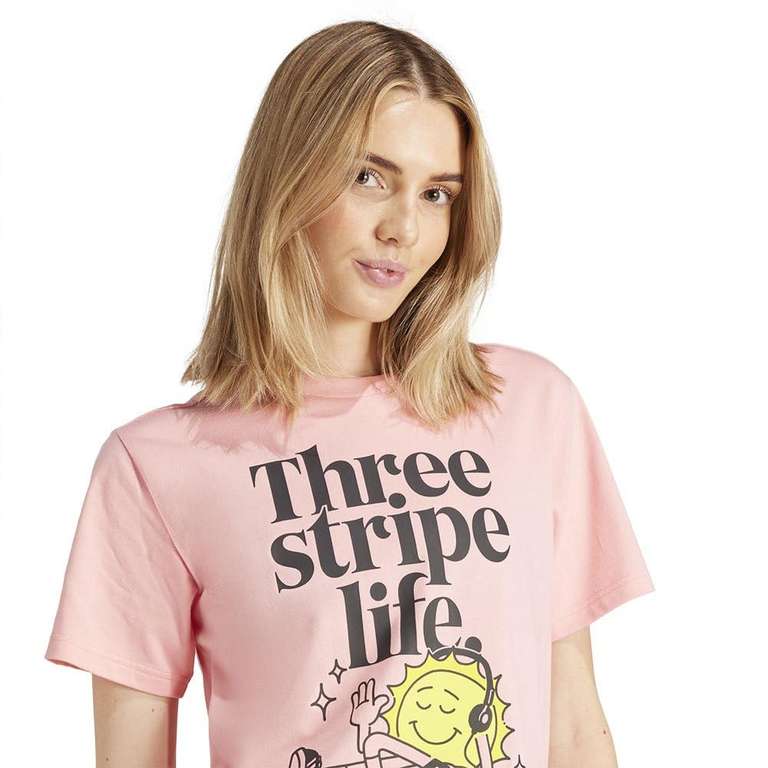 international three stripe life tee