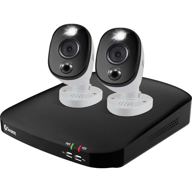 Swann 1080P CCTV System 4-Channel 2-Camera £129.98 collection @ Toolstation