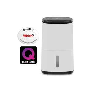 Meaco Arete 20L Low Energy Laundry Dehumidifier and HEPA Air Purifier Arete20L - w/Code, Sold By buyitdirectdiscounts