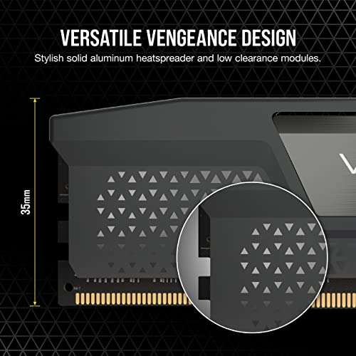 Corsair Vengeance 32GB (2x16GB) DDR5 RAM 6000MHz