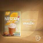 Nescafe Vanilla Latte Instant Coffee 8 x 18.5g Sachets (case of Pack of 6) 48 sachets - £7.65 - £8.10 with S&S