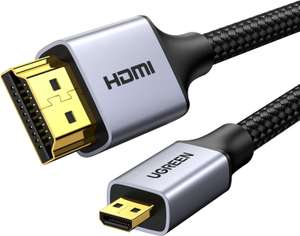 UGREEN Micro HDMI to HDMI Cable 1M ( 4K60 / 1440P@144HZ ) with voucher @ UGREEN GROUP LIMITED UK / FBA