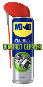 WD-40 Specialist Fast Drying Contact Cleaner 250ml £4.49 (Free Collection) @ Halfords