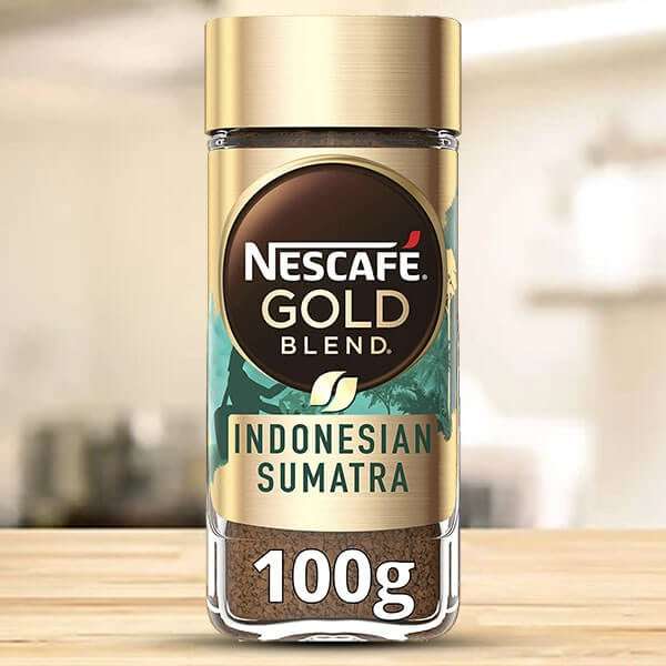 Indonesian Sumatra Nescafe Gold Blend Instant Coffee 100g BBE July 23 | £2.99 +£5.99 delivery on order below £25 at Discount Dragon