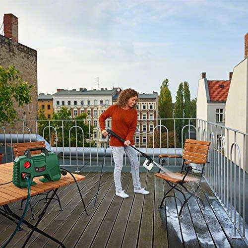 Bosch Home and Garden 06008A7971 EasyAquatak 120bar High-Pressure Washer, 1500 W, Green £59 @ Amazon