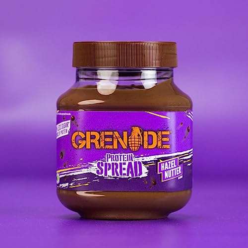Grenade Hazel Nutter Protein Spread, 1 x 360 g Jar (Subscribe & Save £4.01)