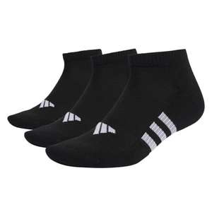 Adidas Unisex Kids Cushioned Low Socks 3 Pairs (Age 5-6)