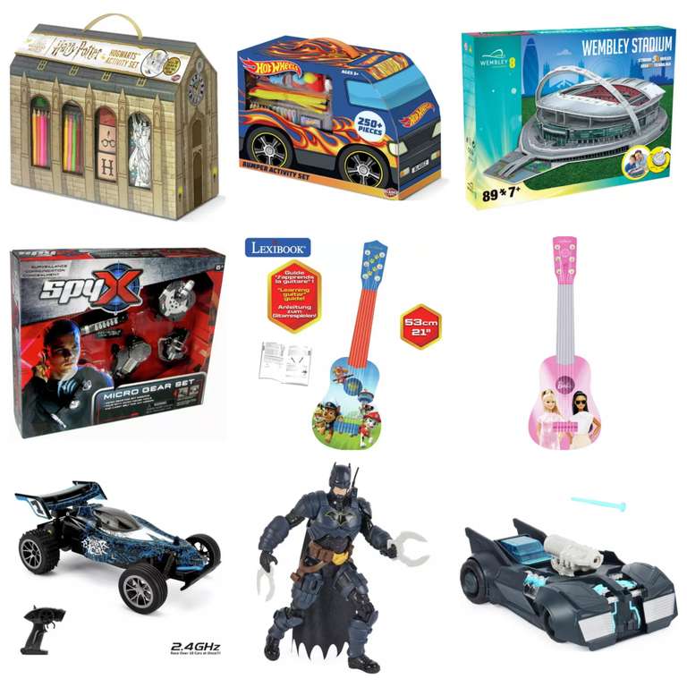 2 for £15 / 2 for £20 / 2 for £30 on Toys - Inc Hot Wheels, Crayola, Barbie, Chad Valley, John Adams, CMJ, LEGO + more (Free Collection)