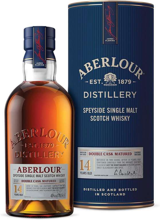 Aberlour 14 Year Old Single Malt Scotch Whisky, 70cl with Gift Box - £38.99 @ Amazon