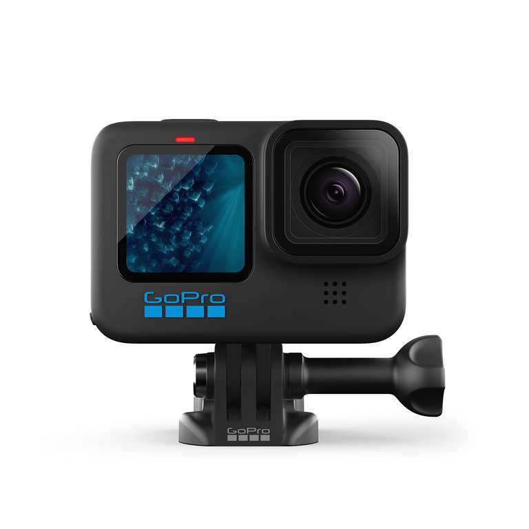 GoPro HERO11 Black - Waterproof Action Camera With 5.3K60 Ultra HD Video, 27MP Photos, 1/1.9" Image Sensor, Live Streaming, Webcam