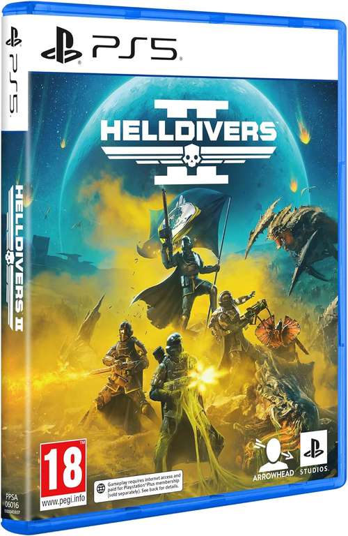 Helldivers 2 (PS5) Physical Copy - Free C&C