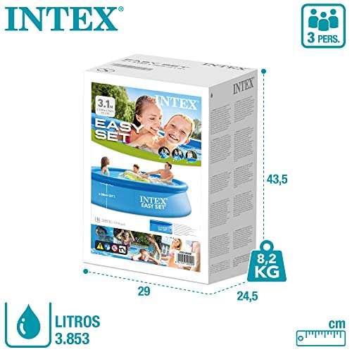 Intex 28120NP Easy Set 10 Foot x 30 Inch Inflatable Outdoor Swimming Pool £41.99 @ Amazon