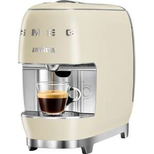 Lavazza A Modo Mio SMEG 18000463 Pod Coffee Machine - Cream £124 (UK Mainland) at AO