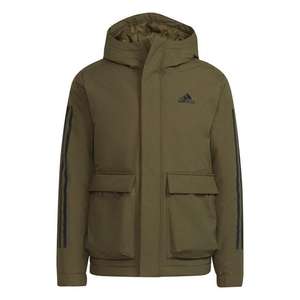 Adidas Utilitas 3-Stripes Hooded Jacket (2 Colours / Size: XS-XL) - W/Code