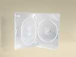 MasterStor 14mm 3 Way CD DVD Clear DVD Case for 3 Disc Replacement Cases (1Pack) 50p @ Dispatches from Amazon Sold by Dragon Trading