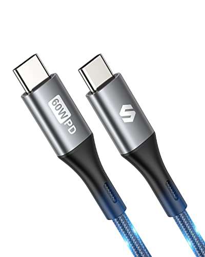 Silkland USB-C to USB-C Nylon-Braided Cable - 2m with voucher - Sold by Silkland-UK FBA
