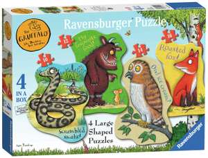 Ravensburger Gruffalo Large 4 Shaped Jigsaw Puzzle - Free C&C