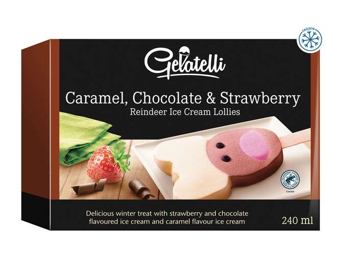 Gelatelli Kids Ice Cream Lollies assorted - 2 for 99p @ Lidl Leicester