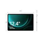 Samsung Galaxy Tab S9 FE+ Tablet with S Pen, 128GB (UK Version)